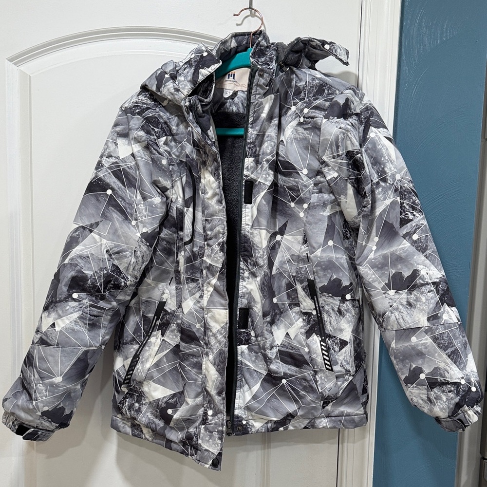 Stylish Kids' Gray ski/snowboard Jacket